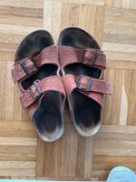 Birkenstock Arizona 41 weit braun fettleder Hessen - Mainhausen Vorschau
