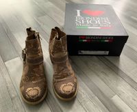 Biondini echt Leder Schuhe Boots Sneaker Gr. 40 beige Nordrhein-Westfalen - Dinslaken Vorschau