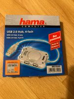 Hama USB Hub 2.0, 4-fach Adapter neu München - Maxvorstadt Vorschau