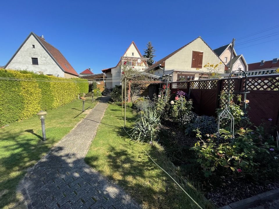 Wunderschönes Einfamilienhaus mit Kamin, Sommerküche und Ferienhaus in einer fantastischen Gegend in Dessau-Roßlau