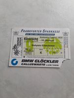 Eintrittskarte Fußball Frankfurt Eintracht-VfL Bochum 1990/91 Bayern - Zusmarshausen Vorschau