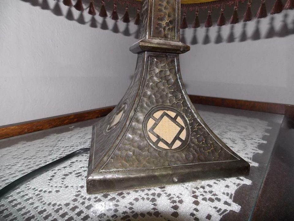 Stehlampe, Tischlampe, Nachttischlampe um 1920 in Blankenburg (Harz)