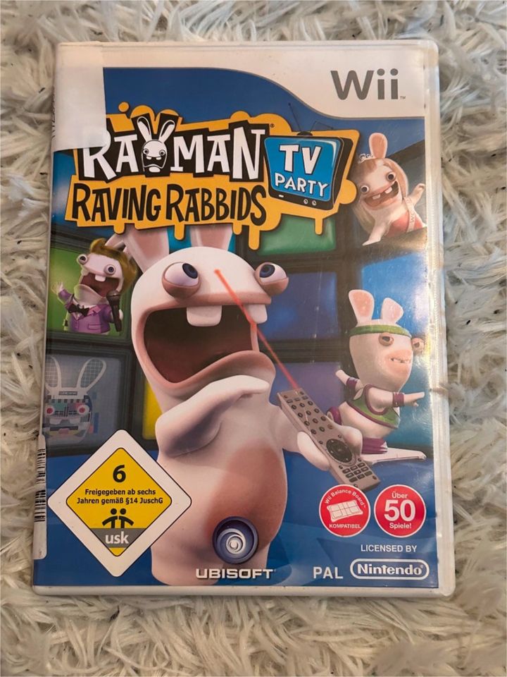 ++Nintendo Wii-Spiel:Rayman Raving Rabbids TV Party+Partyspiel++ in Nettetal