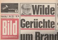 Bild-Zeitung Mai 1974 - 50. Geburtstag/Goldene Hochzeit Nordrhein-Westfalen - Erftstadt Vorschau