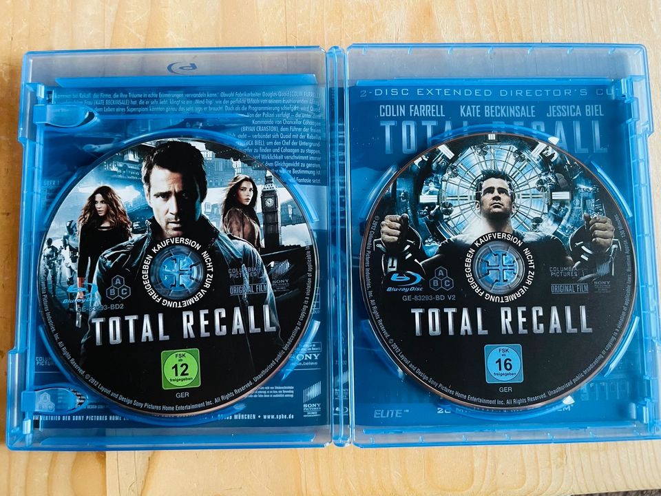 Total Recall blu ray Disc extended wie neu in Niedernberg