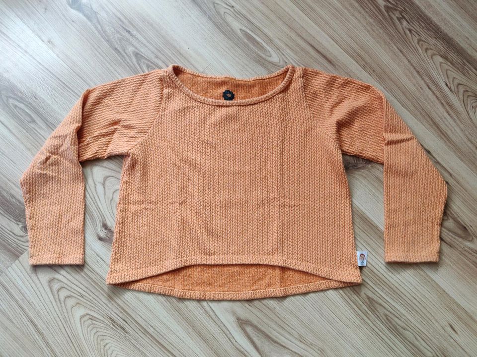 Cropped Shirt, Pullover, Mädchen Größe 128, Handmade in Hürth