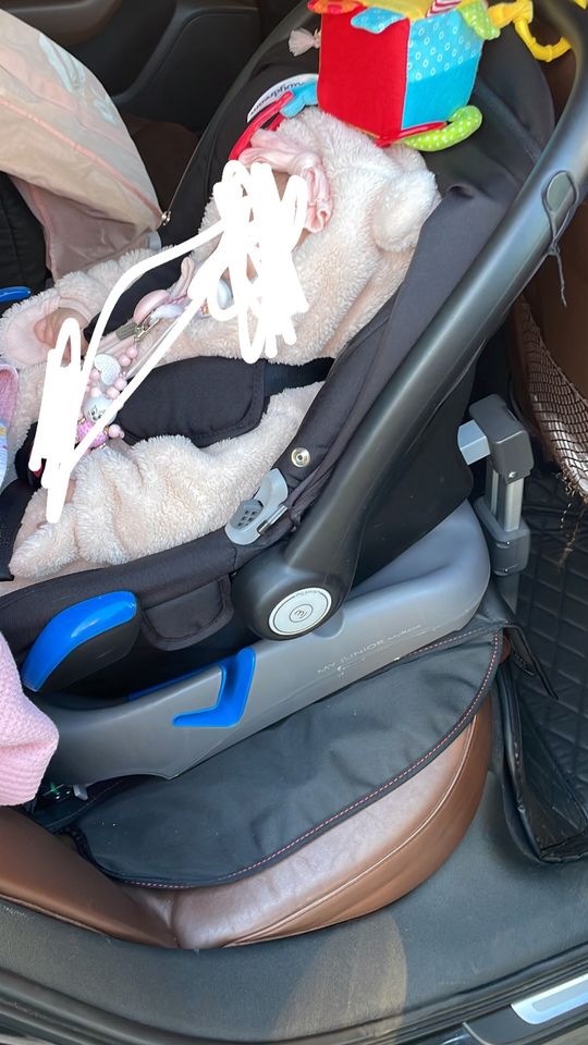 Kinderwagen mit babyschale/wanne/sportsitz in Schmelz