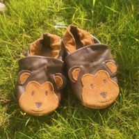 NEU süße Lederpuschen Babyschlappen Latschen Lauflernschuhe Schleswig-Holstein - Großsolt Vorschau