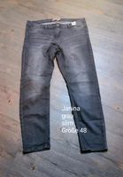 Janina Jeans grau Größe 48 slim Hessen - Ehringshausen Vorschau