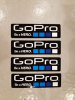 GoPro Aufkleber 4er Pack verschiedene Größen laminiert wetterfest Sachsen-Anhalt - Lutherstadt Wittenberg Vorschau