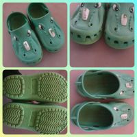 Gr. 30 Clogs Gartenschuhe Kinder grün Baden-Württemberg - Murg Vorschau