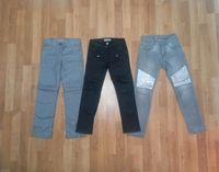 Hose Jeans Jeanshose Pailletten Glitzer Esprit Silber Schwarz 122 Pankow - Französisch Buchholz Vorschau