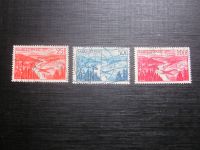 Saarland 1948 Flugpostmarken Mi.Nr. 252-254 gestempelt - Mi 50 € Saarland - Merzig Vorschau