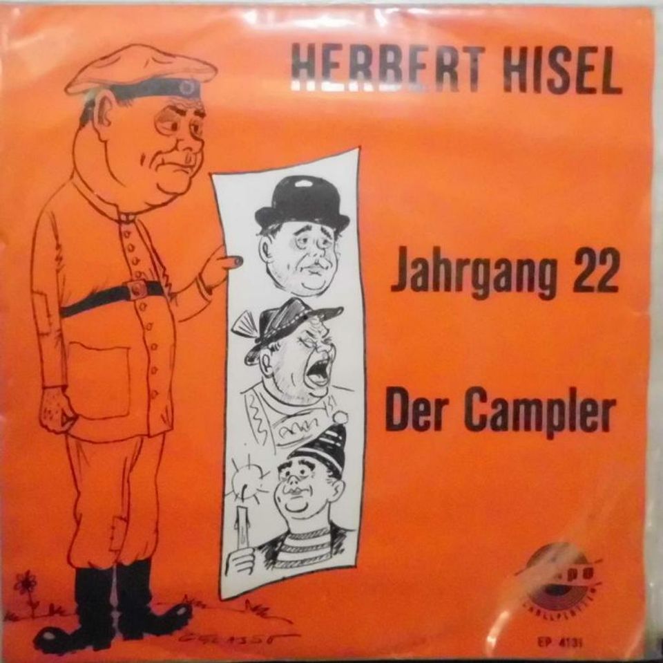 5 Schallplatten Herbert Hisel in Stelle