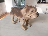 Deko (Holz-) Hund, französische Bulldogge, schwere Ausführung Nordrhein-Westfalen - Krefeld Vorschau
