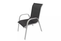 VILLANA Gartenstuhl, silber/schwarz,Aluminium/Textil, UVP 119,90€ Nordrhein-Westfalen - Gummersbach Vorschau