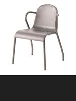 Stuhl stapelbar grau 4 Terrasse Aluminium ikea Stühle Küche Nordrhein-Westfalen - Mönchengladbach Vorschau