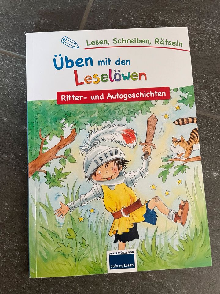 Ritter- und Autogeschichten /üben mit dem Leselöwen in Östringen