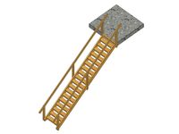 Massive Bautreppe NEU - KVH 6 x 20 cm, Bausatz mit 2x Handlauf Gröpelingen - Gröpelingen Vorschau