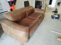 Couch aus Leder Brandenburg - Kolkwitz Vorschau