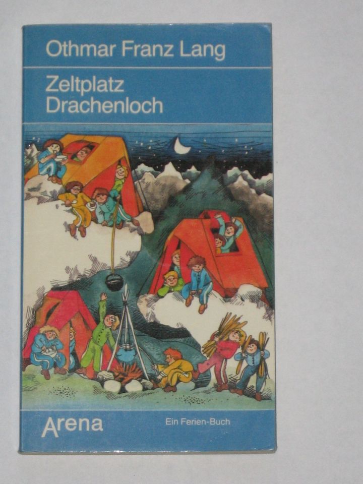 Kinderbuch „Zeltplatz Drachenloch“ von Othmar Frank Lang, 0,50€ in Waiblingen