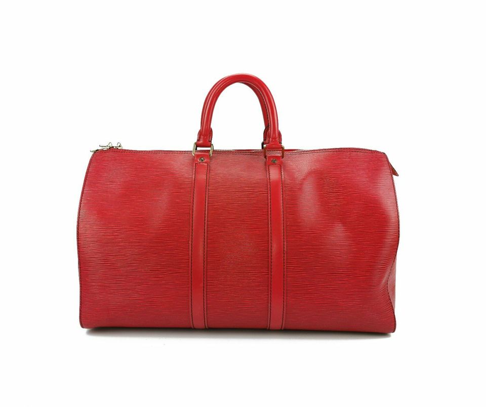 Louis Vuitton Keepall 45 Reisetasche Weekender Epi Leder Rot in Nordenham