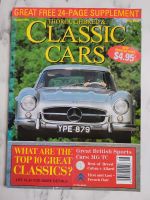 Thoroughbred&Classic Cars Magazin UK 300SL  Ausgabe August 1994 Bayern - Fürth Vorschau