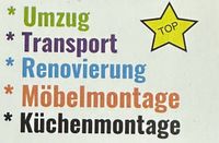 Umzug - Transport - Renovierungen - Möbelmontage - Küchenmontage Wiesbaden - Mainz-Kastel Vorschau