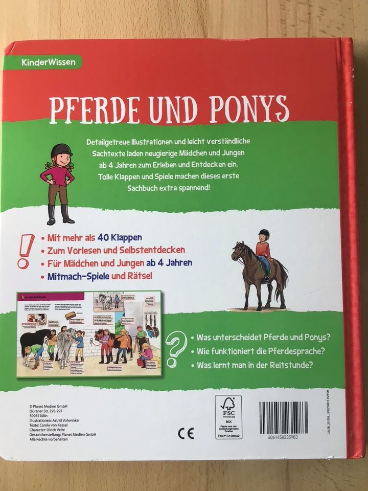 Buch mit Klappen Pferde und Ponys in Konstanz