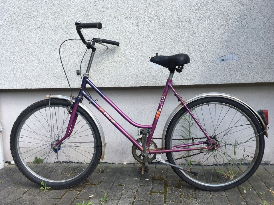 Einfaches Fahrrad in Leipzig