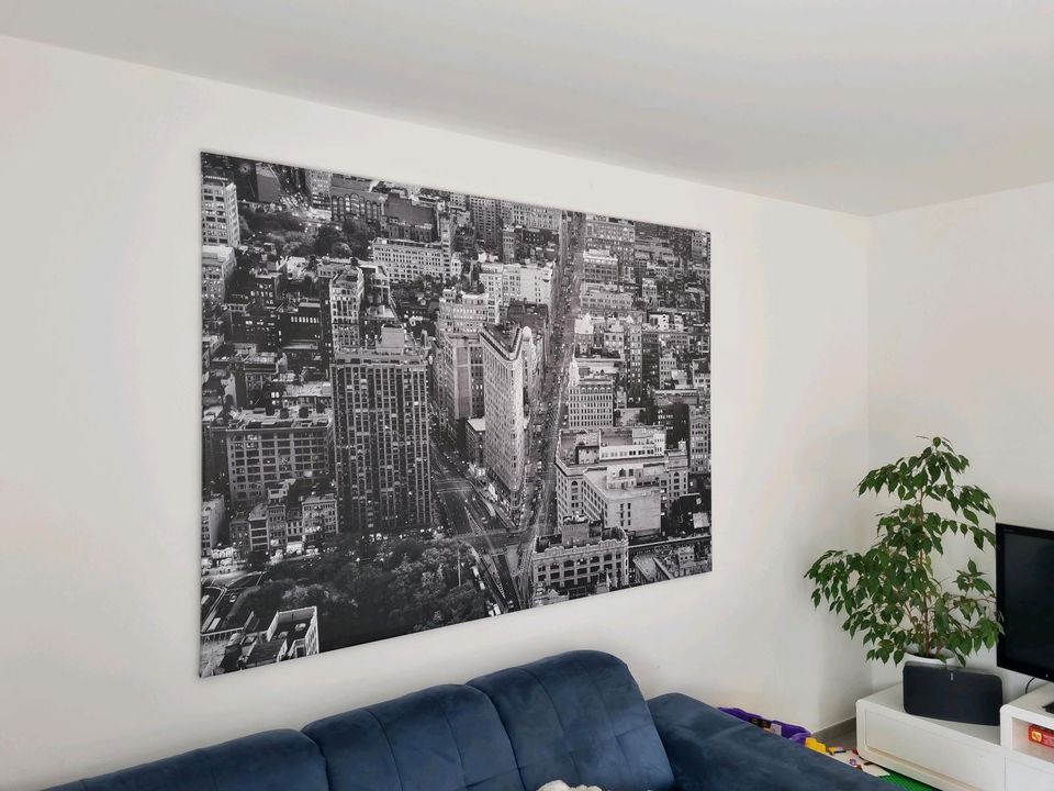 New York Skyline Bild Ikea in Bammental