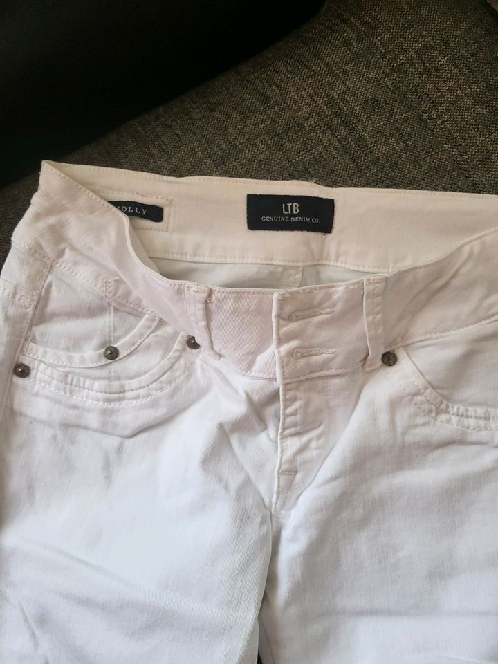 LTB jeans weiß Damen Gr 27/36 in Salzwedel
