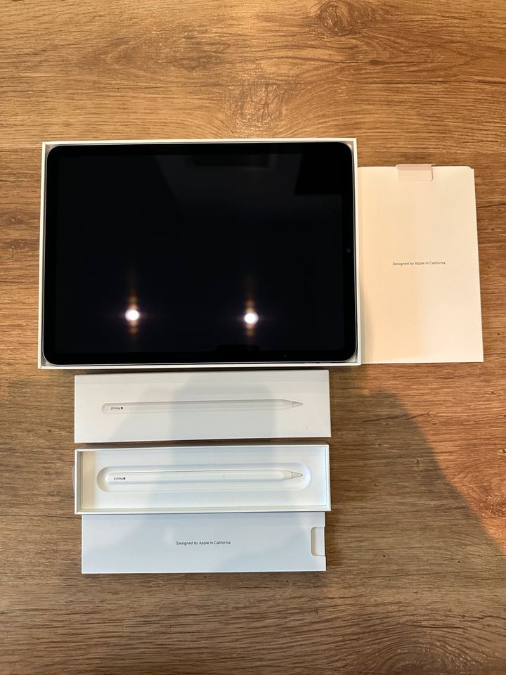 Apple iPad Air 5. Gen 64GB, Wi-Fi, 10,9 Zoll + Apple Pencil in Denkendorf