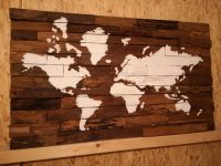 LOBERON, Bild aus Holz, Weltkarte, 'Globe' Niedersachsen - Jever Vorschau