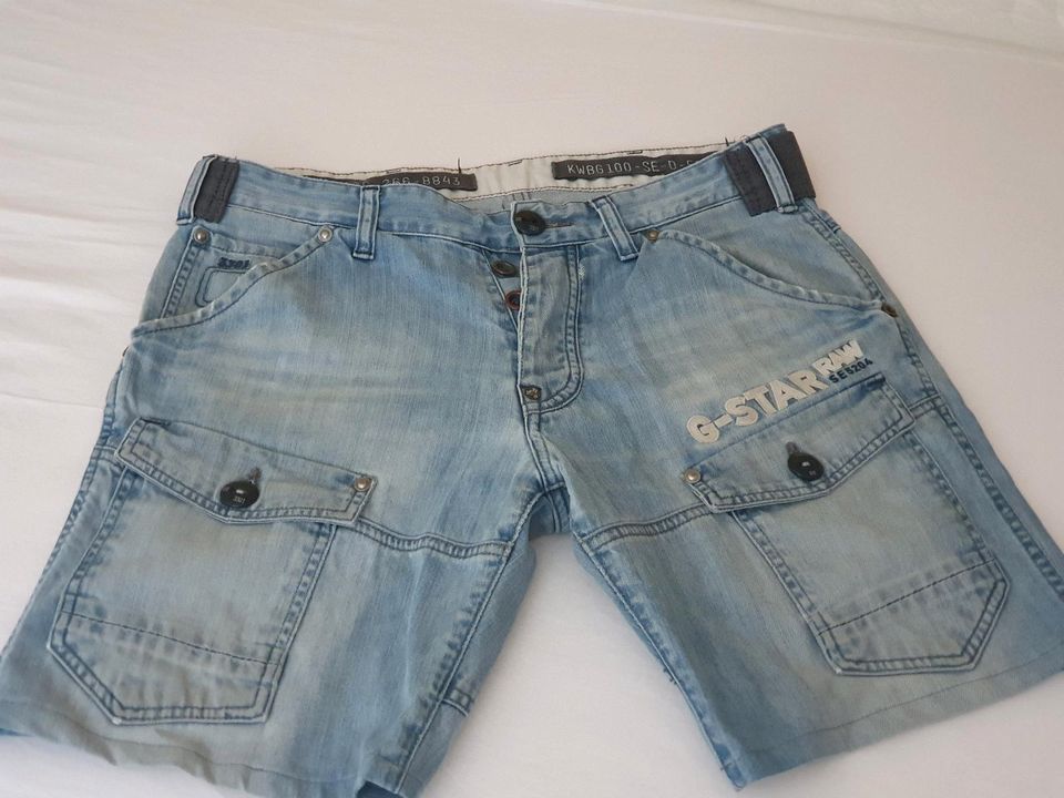 !MEGASALE! G-STAR kurze Jeans Größe 34 in Ostseebad Binz