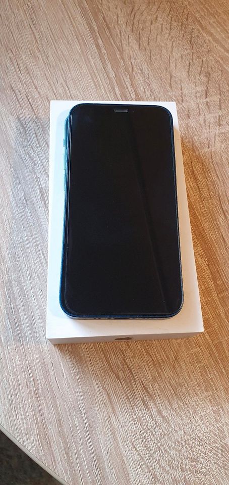Apple Iphone 12 Mini Blau 128 GB, neuer Akku Neu in Luhe-Wildenau