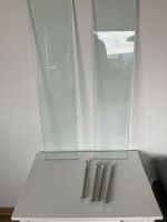 2 Glasablagen Glasböden Glasborde Küche Bad Glas inkl. Halterung Hessen - Wabern Vorschau