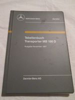 Mercedes-Benz Service Tabellenbuch 1987 Transporter MB 100 D Sachsen-Anhalt - Naumburg (Saale) Vorschau