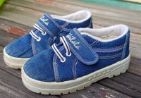 niedliche Halbschuhe / Sneakers * Gr. 27 * Jeans-Look Dresden - Cotta Vorschau