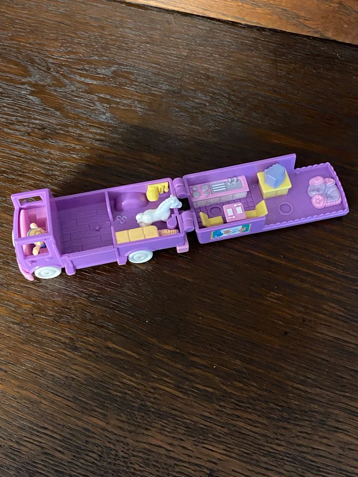 POLLY POCKET BLUEBIRD TOYS 1994 Wohnmobil Pferdetransporter in Büdingen