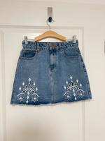 Jeans Minirock in Gr. 38 von cotton on Bayern - Landshut Vorschau