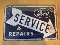 Ford Service & Repairs Blechschild 20x 30cm Niedersachsen - Dransfeld Vorschau