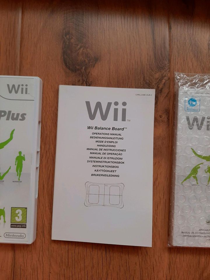 Wii Fit Board plus Spiel Wii Fit Plus in Egeln