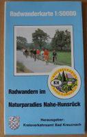 Radwanderkarte 1: 50.000, Radwandern im Naturparadies Nahe – Huns Rheinland-Pfalz - Neustadt an der Weinstraße Vorschau