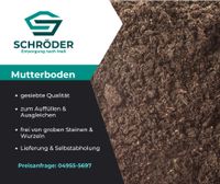 Mutterboden, gesiebt zu verkaufen (lose & BigBag) Niedersachsen - Westoverledingen Vorschau