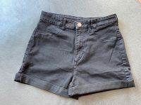 Jeans-Shorts - Gr. 170 - von H&M - schwarz - Neuwertig Rostock - Stadtmitte Vorschau