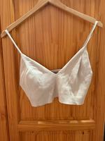 Zara top Damentop Creme beige sommertop baumwolle Eimsbüttel - Hamburg Schnelsen Vorschau
