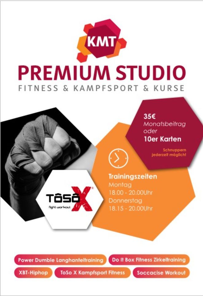 Kurse,Sport,ToSo X, Power Dumble, Zirkeltraining in Warthausen