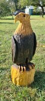 Kettensägenkunst,Holz Skulptur Carving Adler Sachsen - Bad Lausick Vorschau