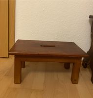 Hocker Vintage Blumenbank Fußbank Holzschemel Sachsen-Anhalt - Halle Vorschau